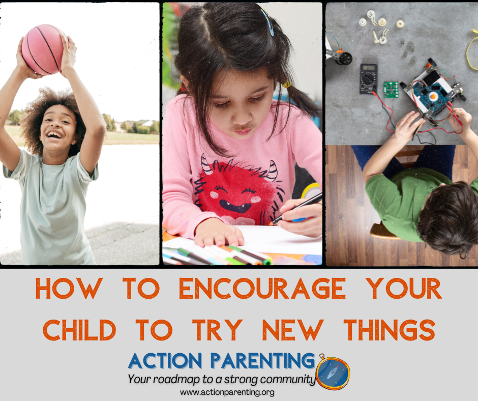 Part of being a parent is encouraging your child to try new things. We have the privilege of helping them learn what they enjoy and are passionate about. And to learn what those are, they must try new things. One of the greatest gifts we can give our kids is the space to try new things, to become risk-takers in both big and small ways.